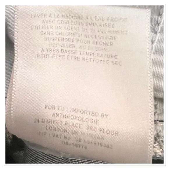 Anthropologie Pilcro Slim Boyfriend Raw Hem Sequin Embroidery Star Jean Sz 27 - Picture 8 of 10